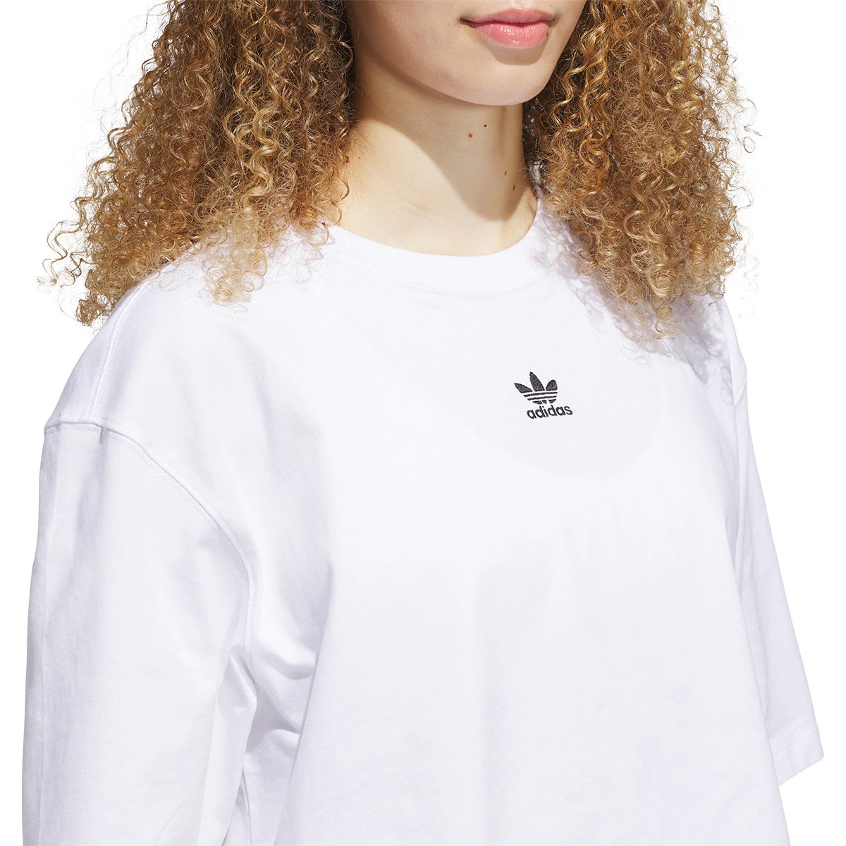 T-Shirt adidas Ess Crop Mulher