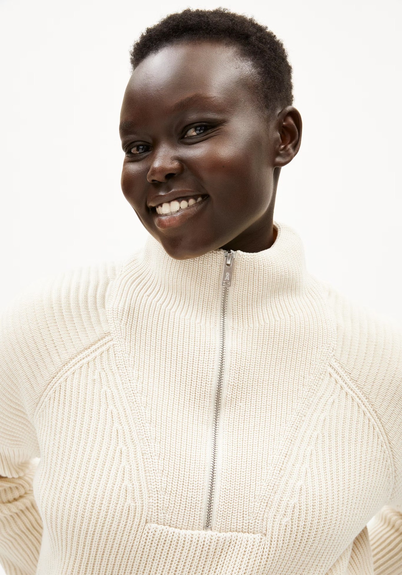 Armedangels Strickpullover Ronyiaas Oatmilk