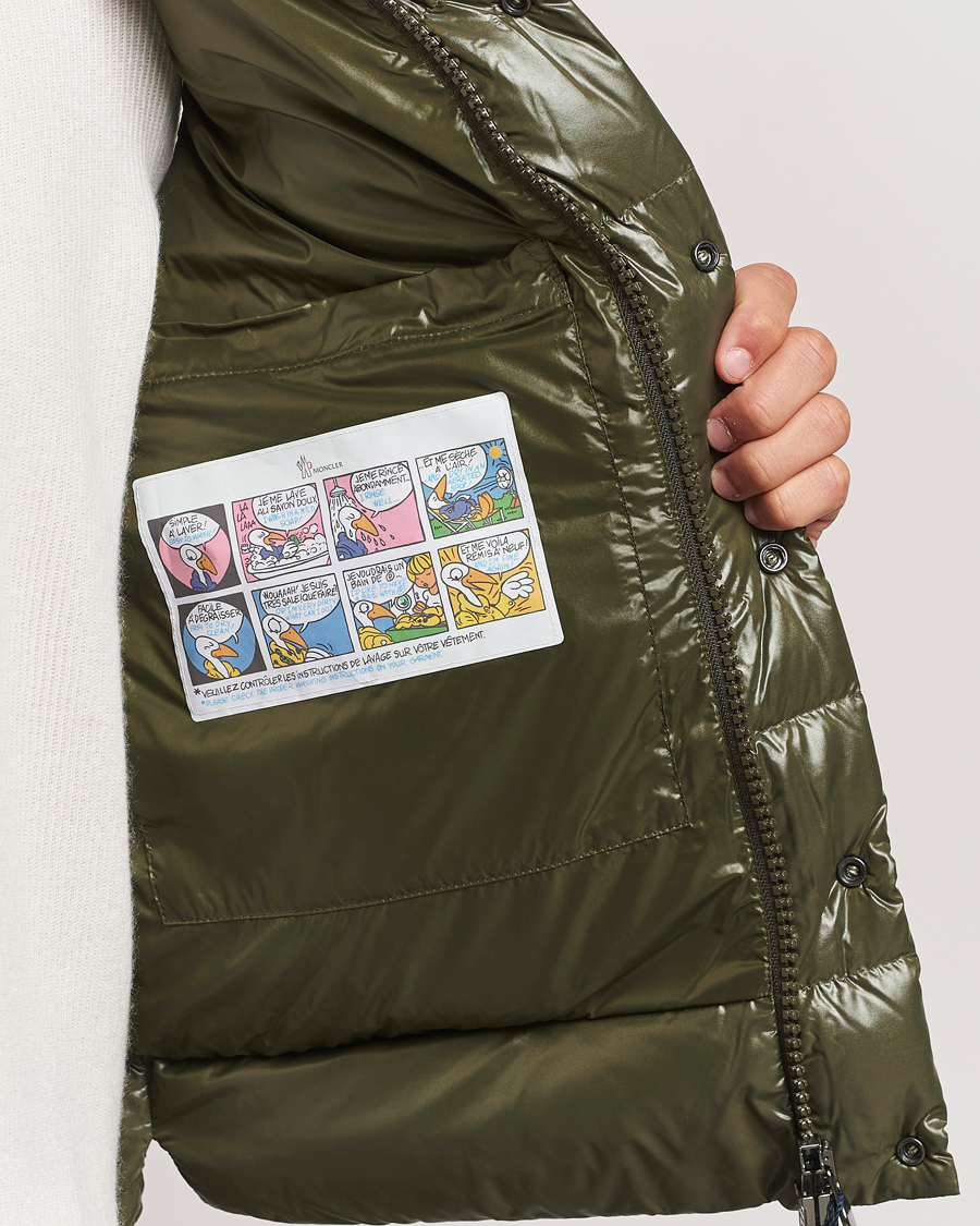 Moncler Tibb Down Vest Military