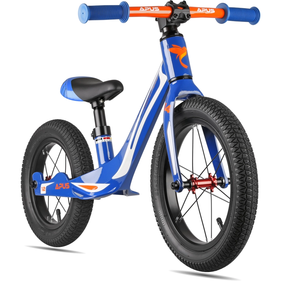 PROMETHEUS BICYCLES® Kinderlaufrad 1412, Blau, Modell APUS
