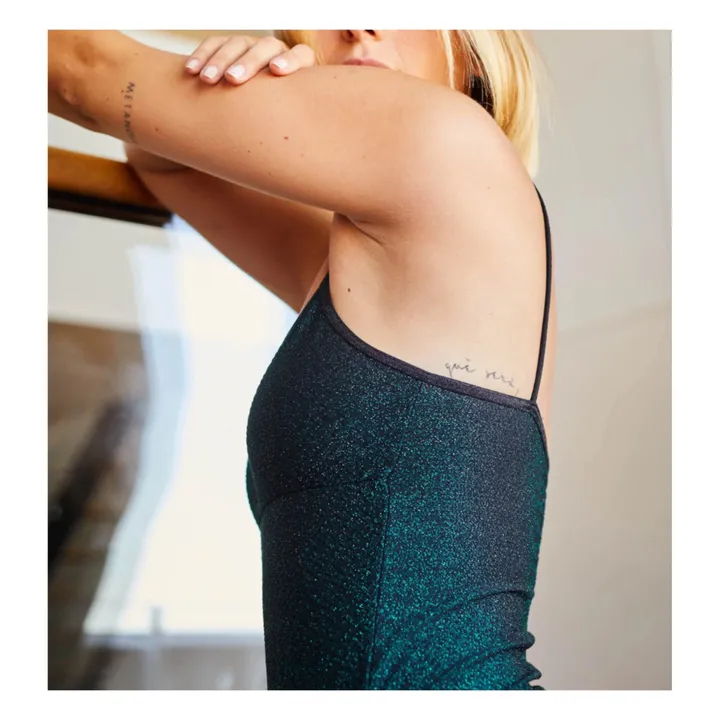 La Nouvelle Maillot de Bain Georgette Shiny | Noir