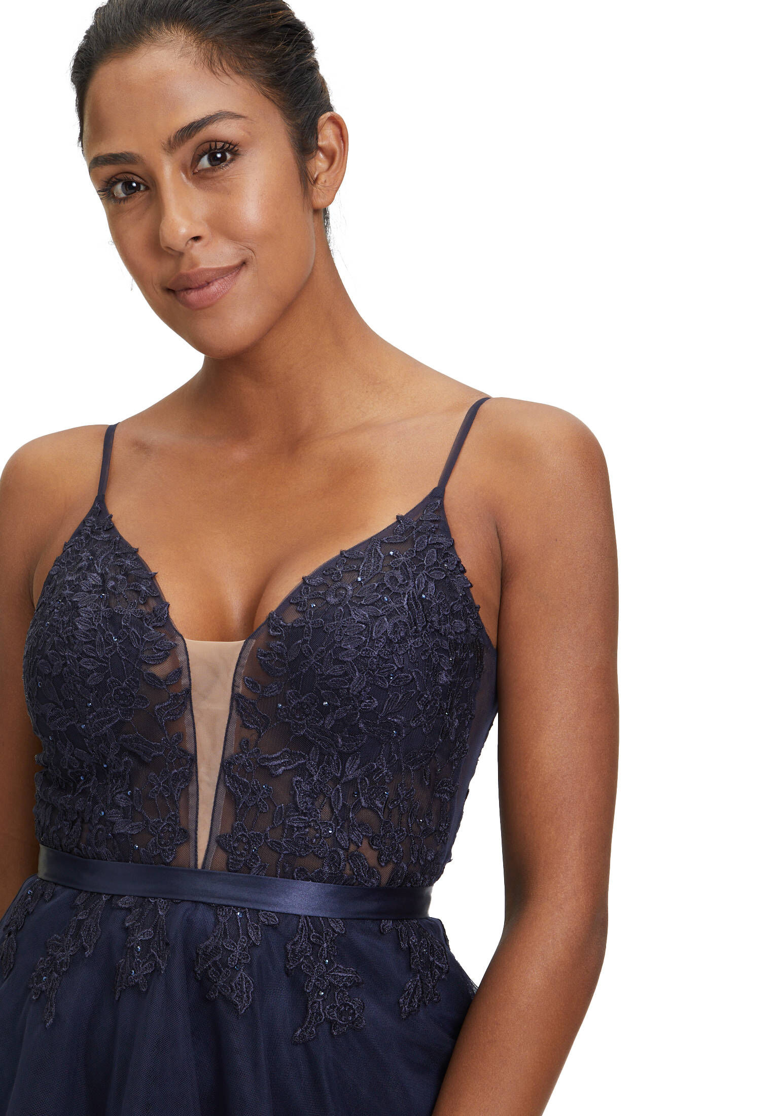 Vera Mont| Damen Cocktailkleid mit Stickerei