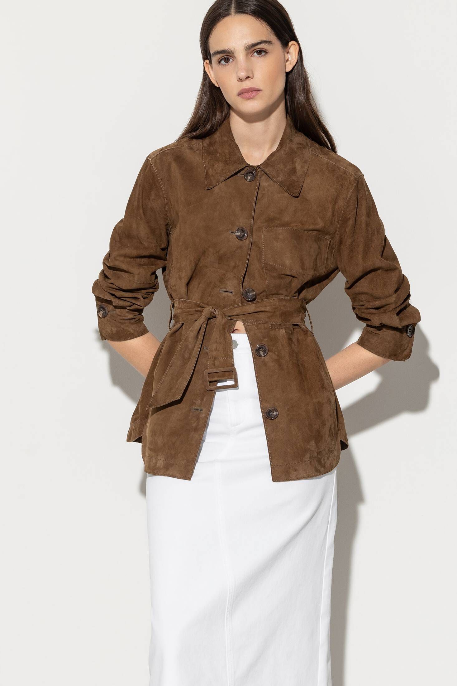Luisa Cerano| Damen Lederjacke