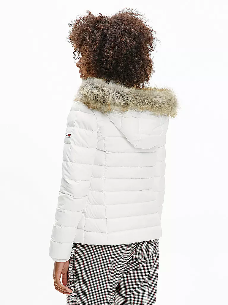 TOMMY JEANS Daunenjacke Martina weiss