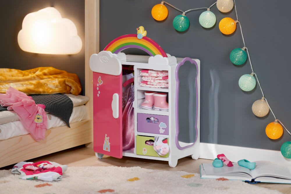 BABY born Regenbogen Schrank