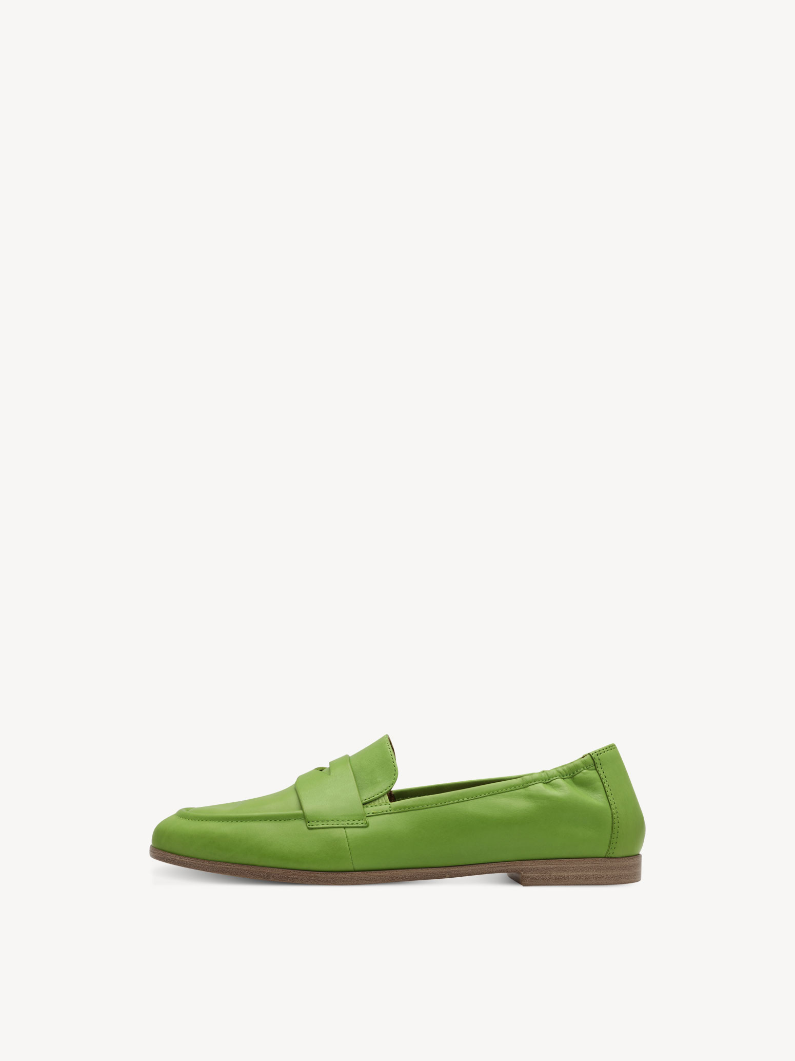 Leren Instappers - groen