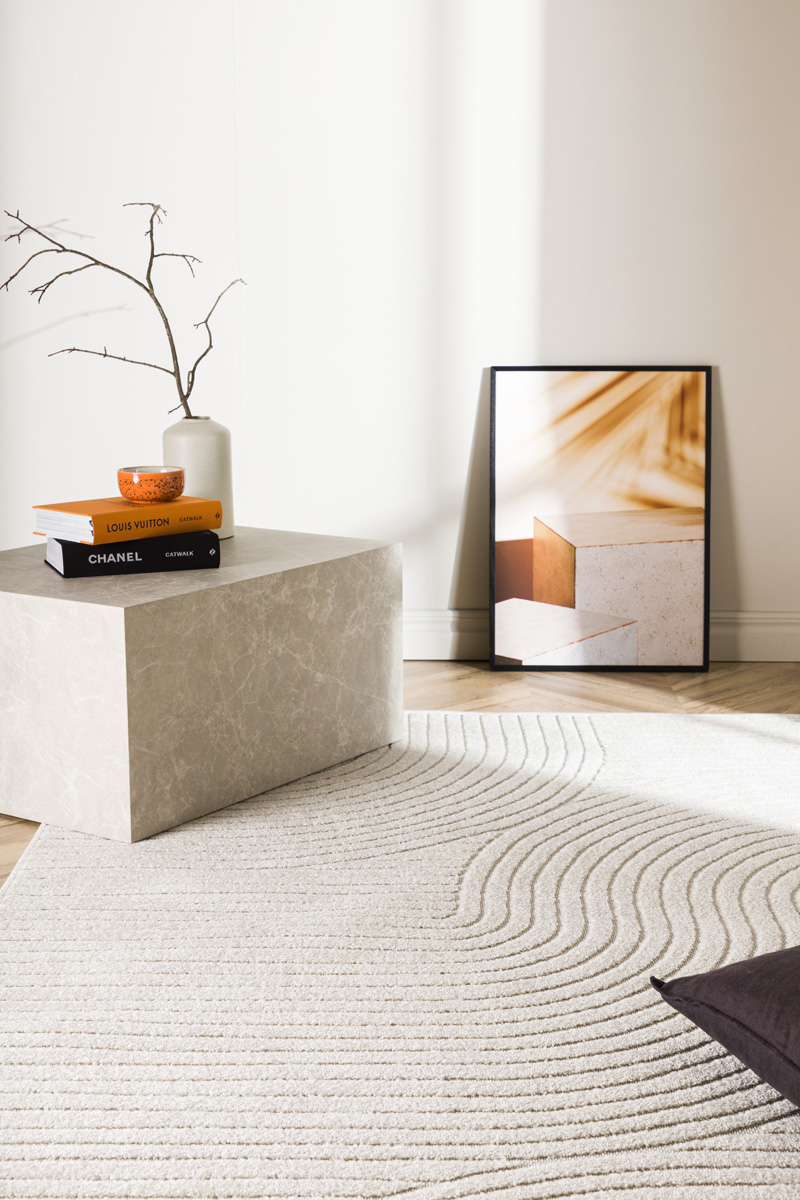 Vloerkleed Misha - 340 x 240 cm Crème