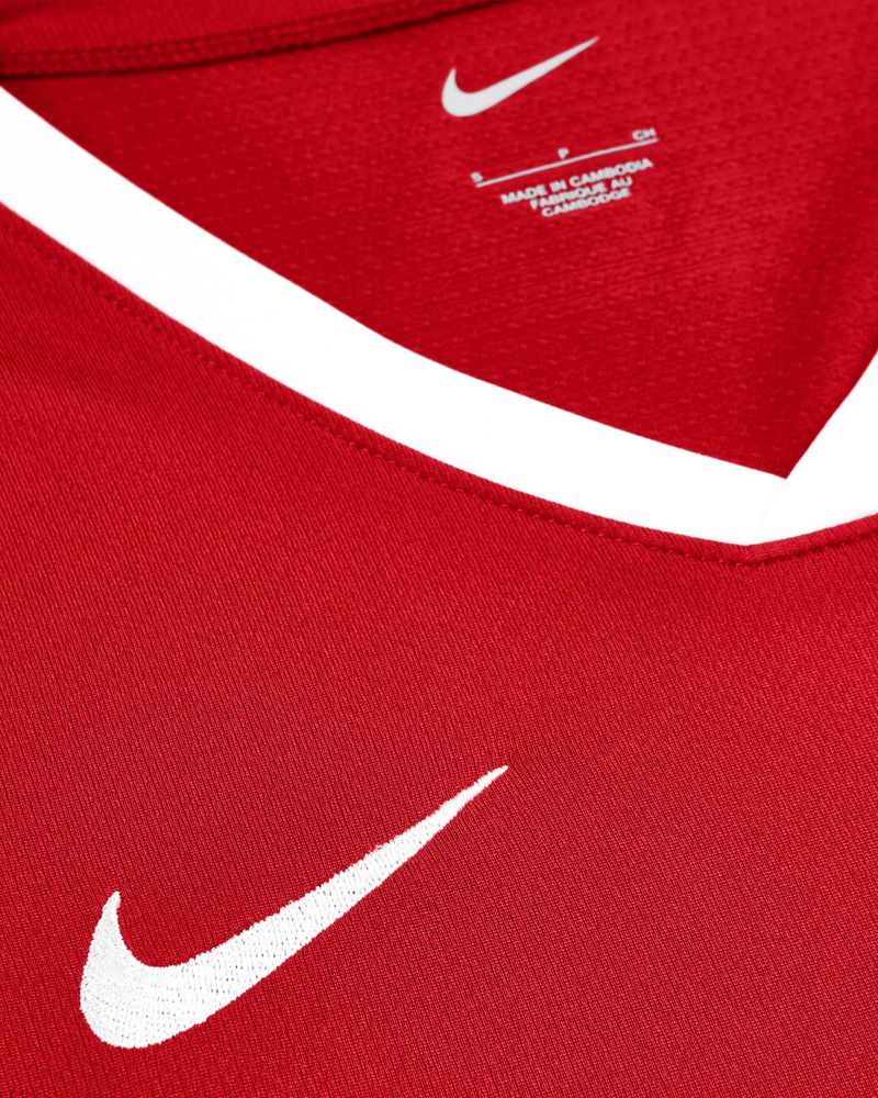 Maillot de volley Nike Team Spike Rouge pour femme