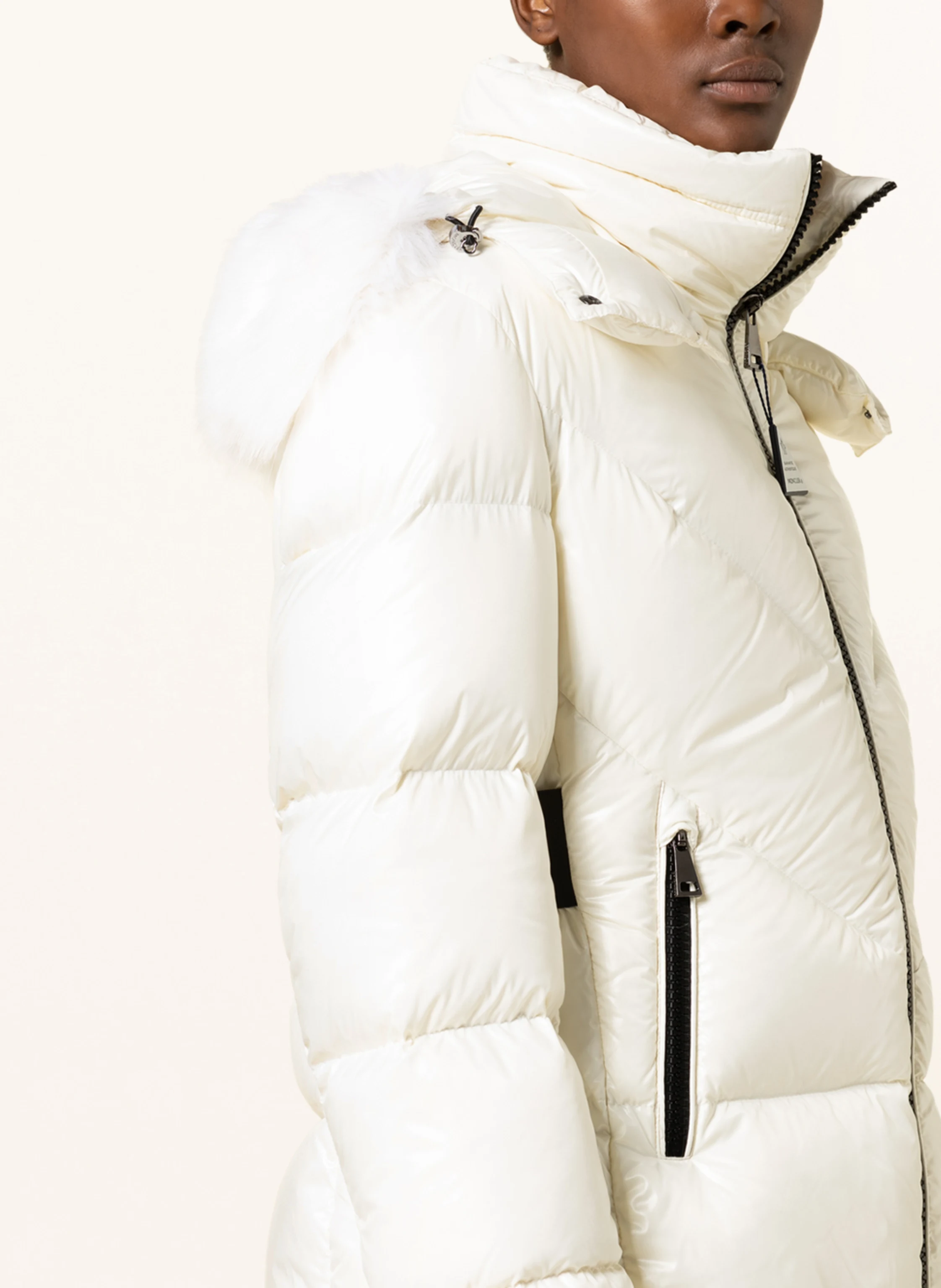 MONCLER Daunenjacke CELAC mit abnehmbarem Kunstpelz
