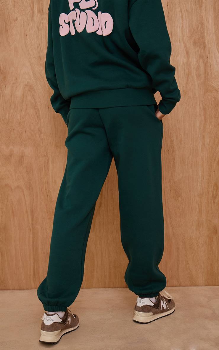 Pine Green Jogging À Chevilles Resserrées Imprimé Plt Studio