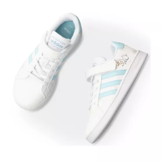 Baskets BLANCHES ADIDAS Grand Court C Frozen