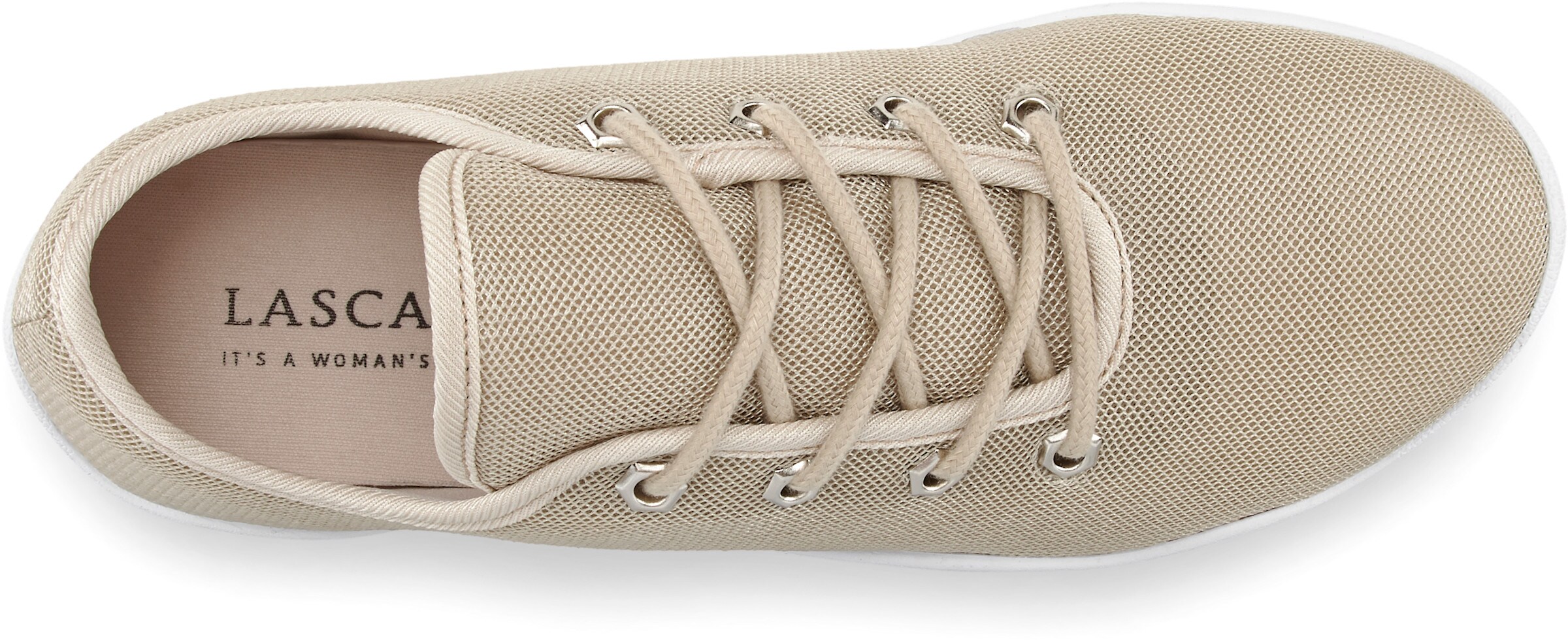 LASCANA Sneaker in beige