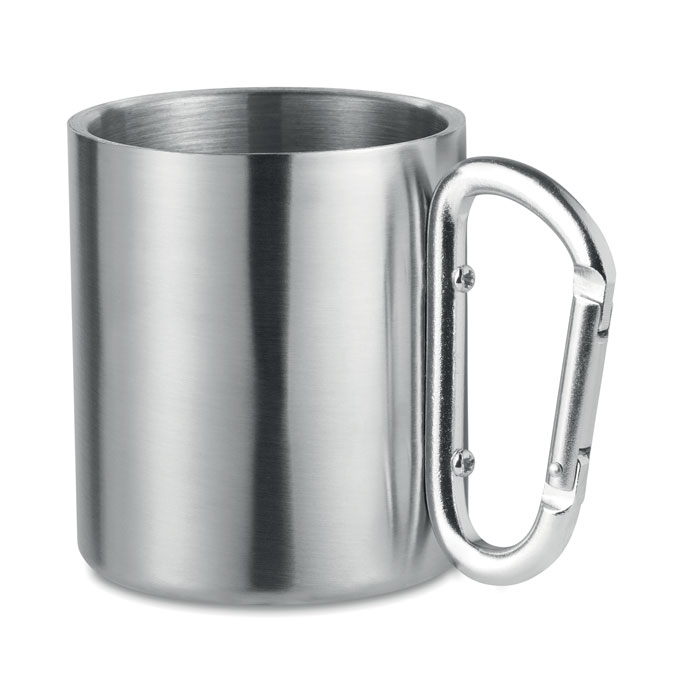 GiftRetail MO8313 - TRUMBO Mug acier et anse mousqueton