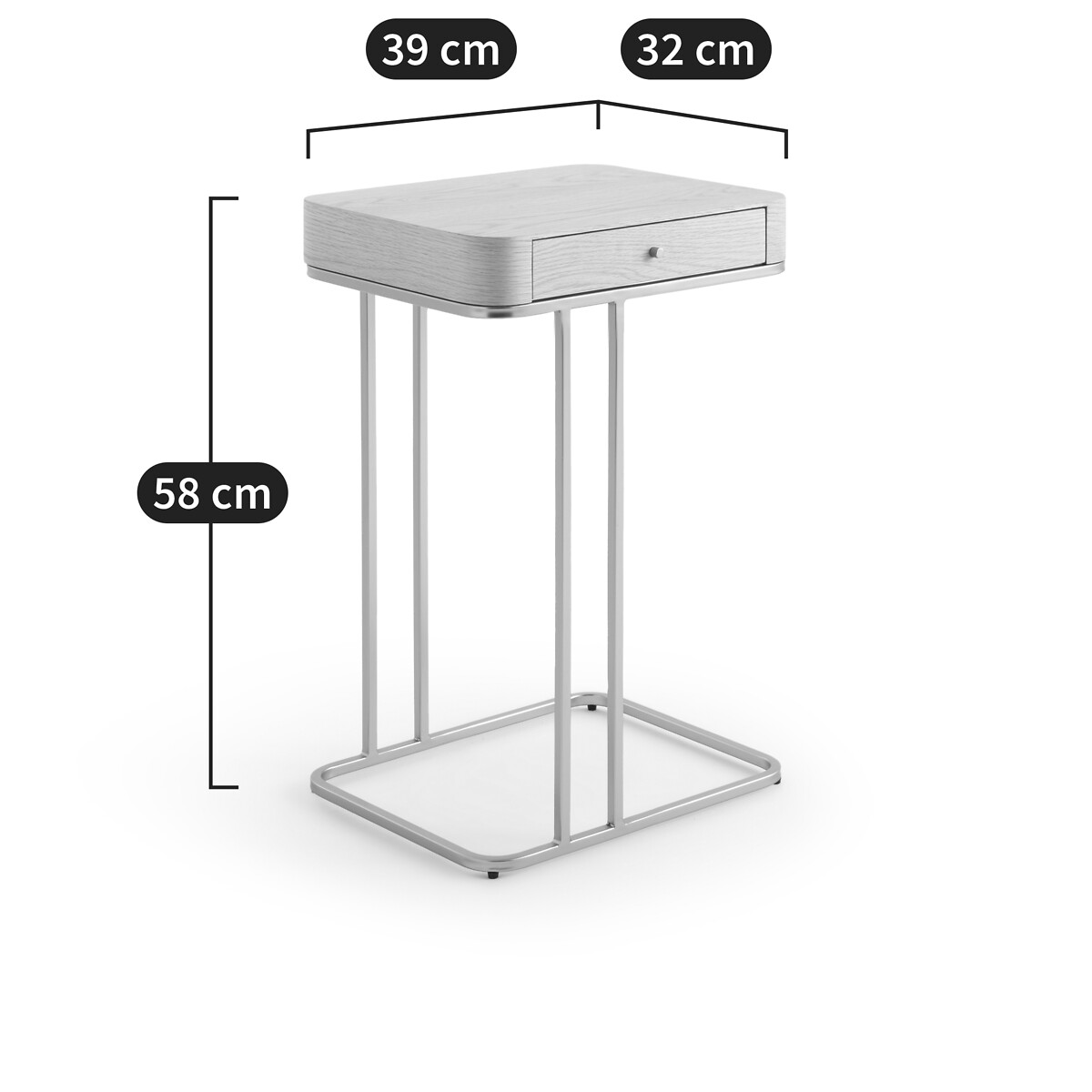 AM.PM<br>Mesa de cabeceira Trebor design E. Gallina