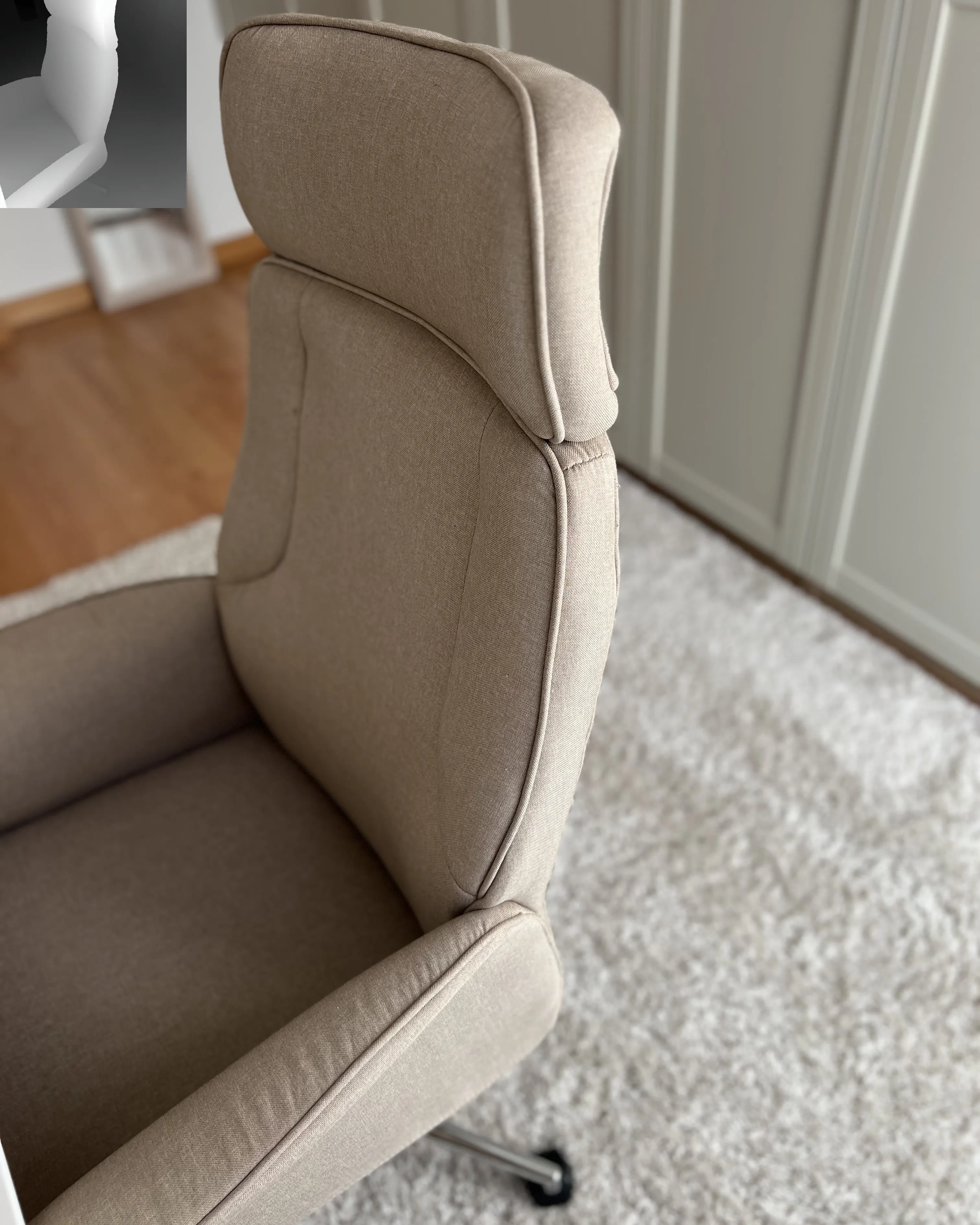 Bureaustoel PILOT Beige