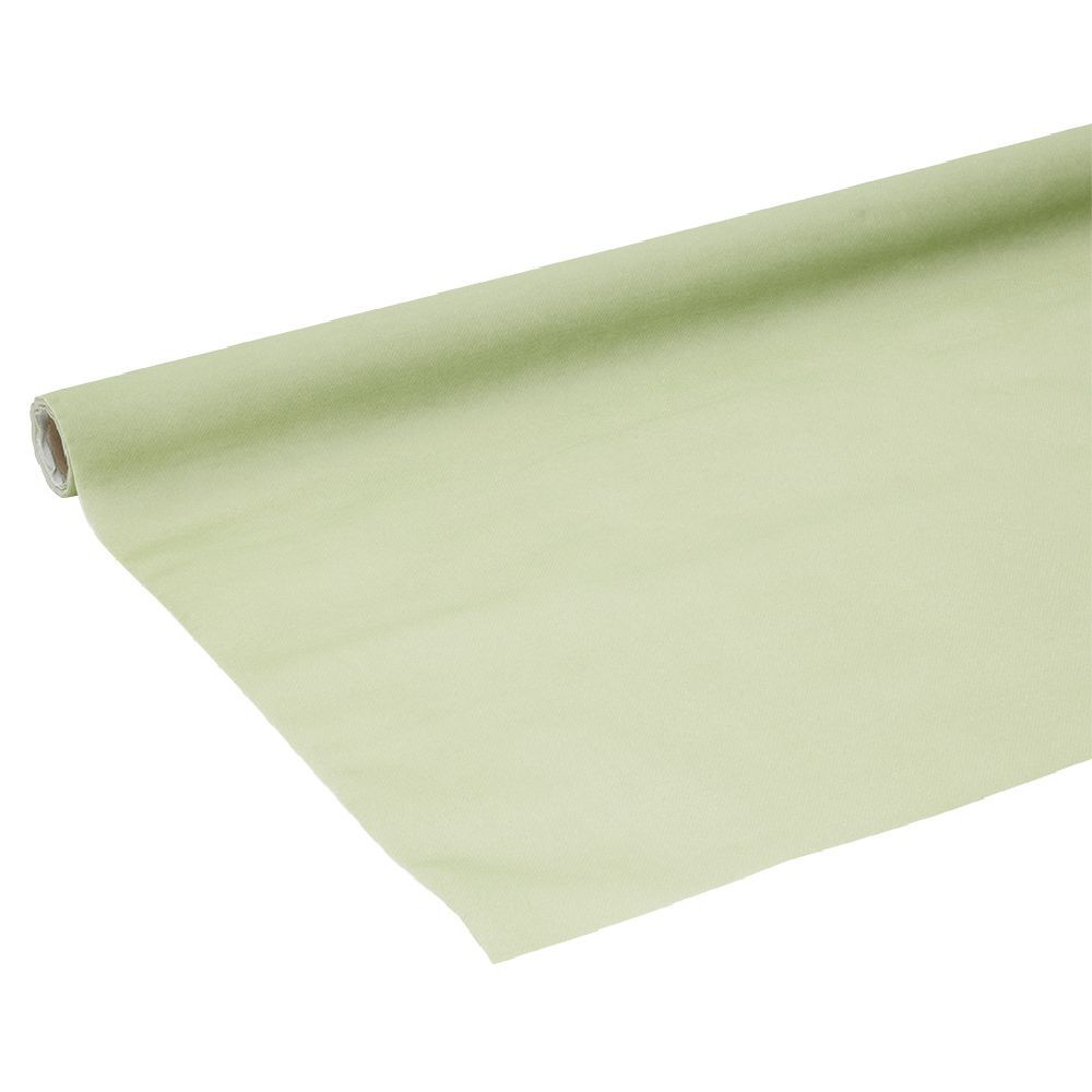 Nappe en papier voie sèche vert olive 120x400 cm
