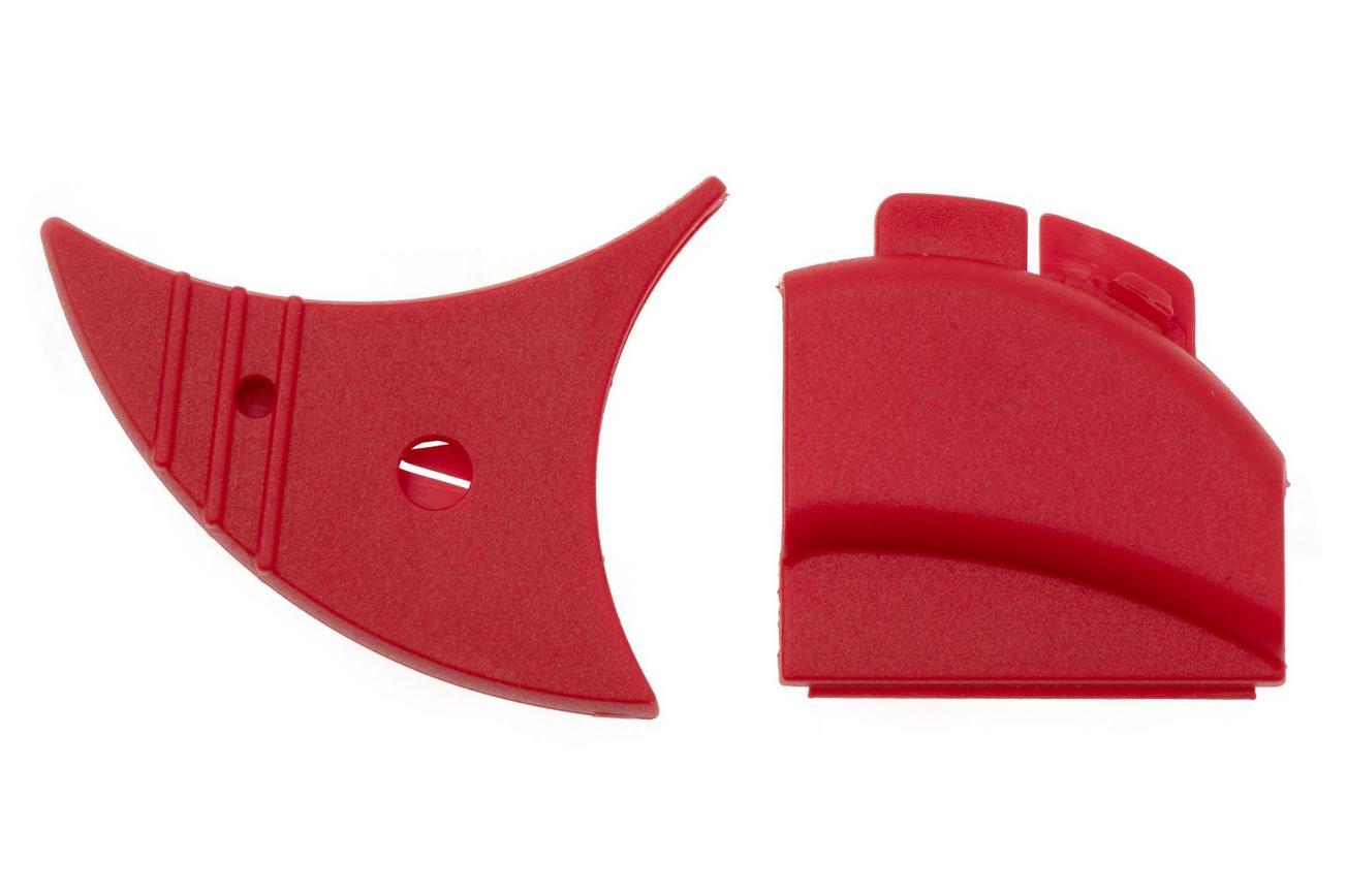 Wyoming Knife WY6 Red Blade Guards, mesbeschermers voor The Original Field Dressing Knife