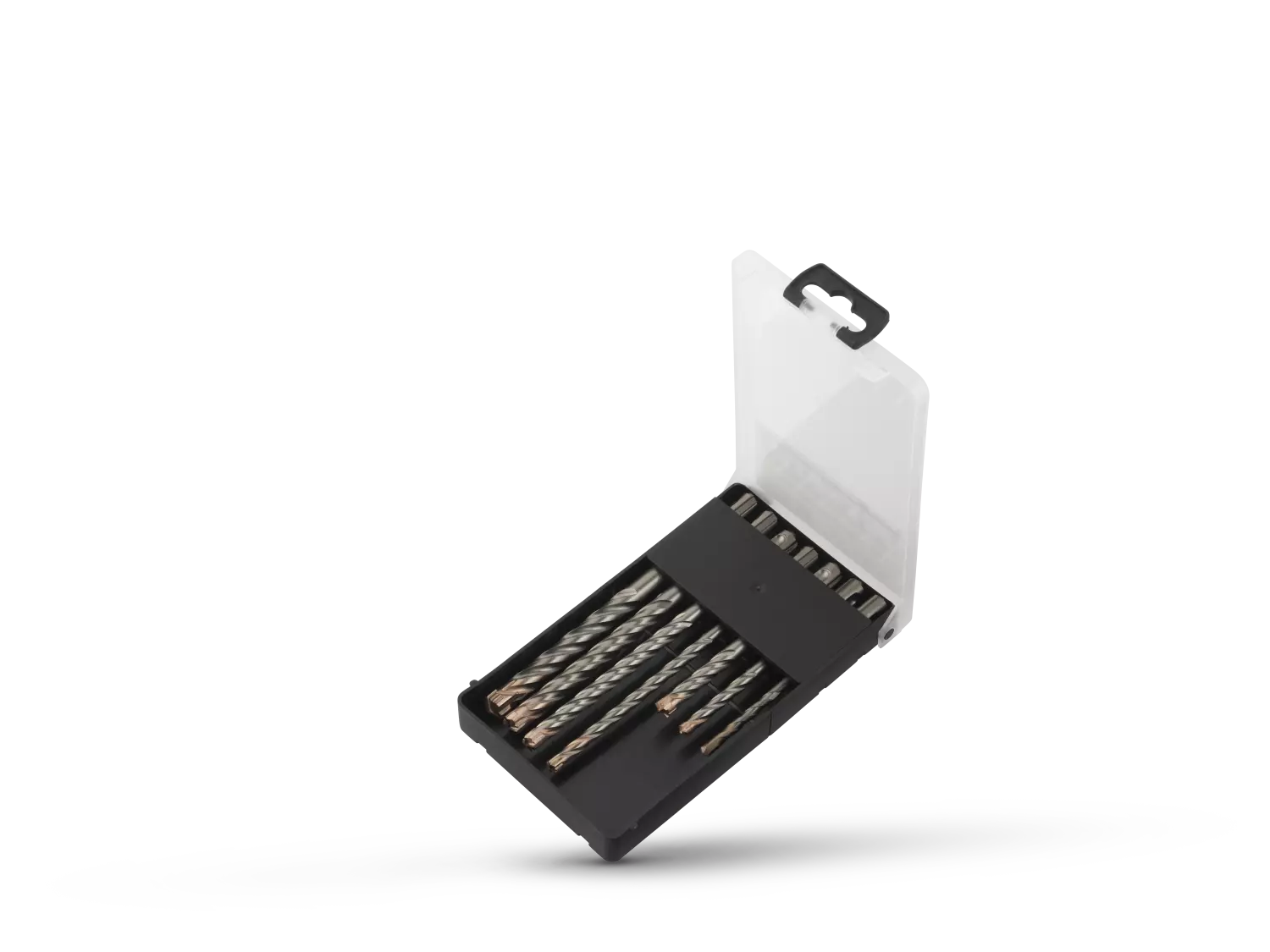 Fit-to-Fix 009-KA070077 7-delige Uni SDS-Plus Premium Hamerborenset - 2/4-snijder - staal - 5-6-8x110mm   6-8-10-12x160mm