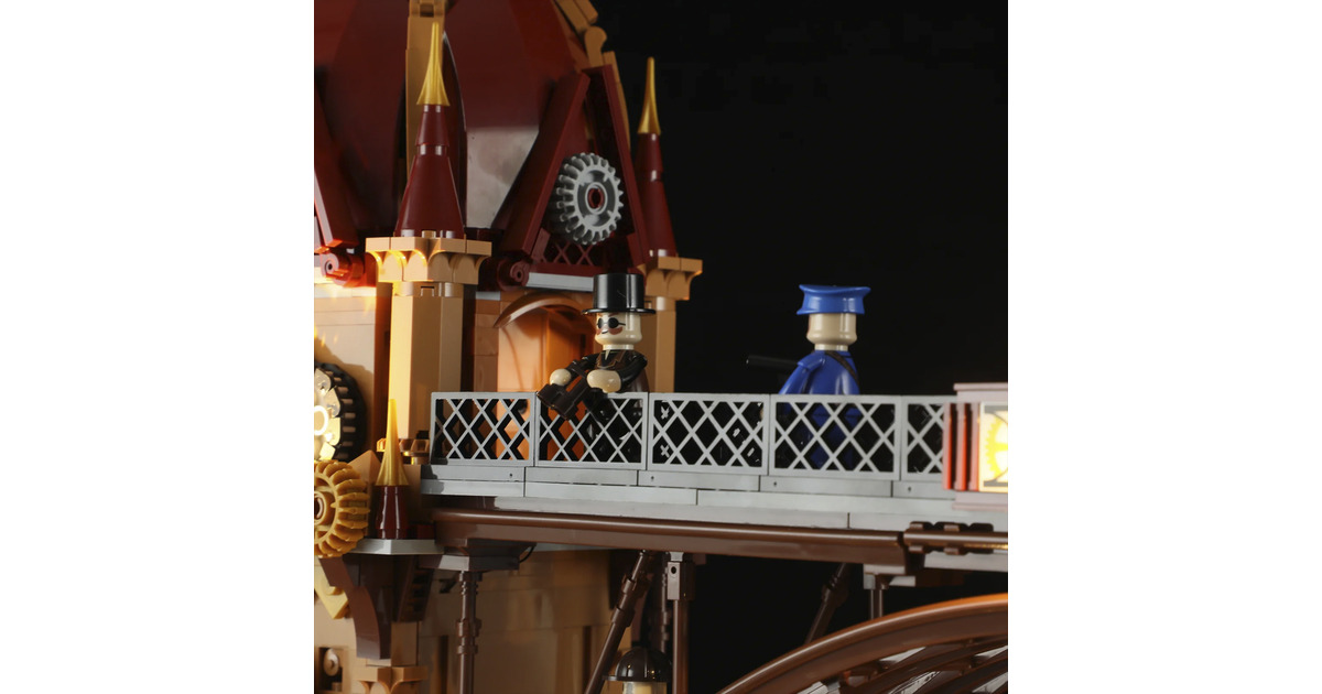 LumibricksSteampunk World - Steampunk City bridge Constructiespeelgoed  (F9047)