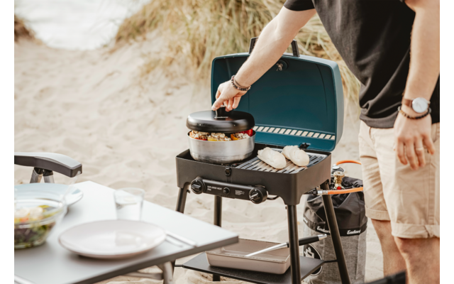 Enders Vamo Mobiler Camping Backofen inkl. Aufbackgitter & Thermometer