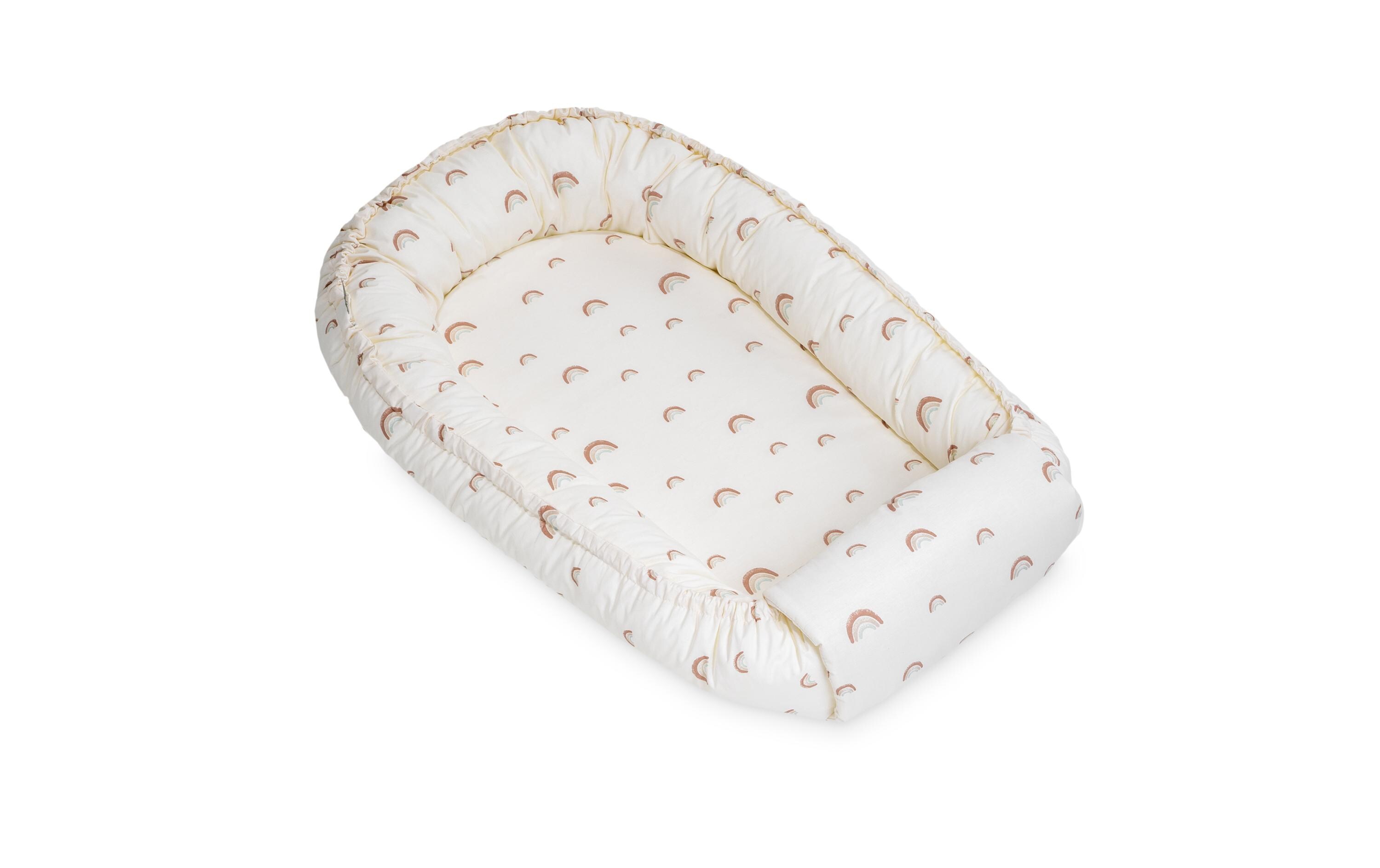 Babynest Nido Max RainbowKuschelnest für Schutz und Geborgenheit