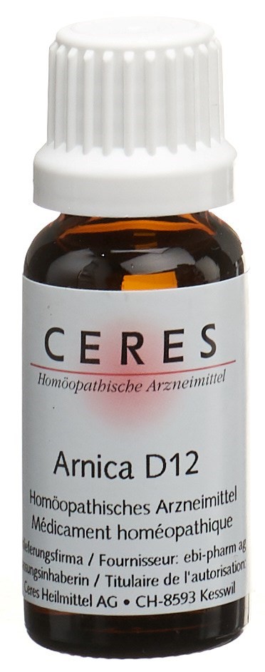CERES Arnica 12 D<br>20 ml, Flasche, Dilution, Dilution