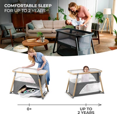 Kinderkraft Sofi Reiseseng, Grey