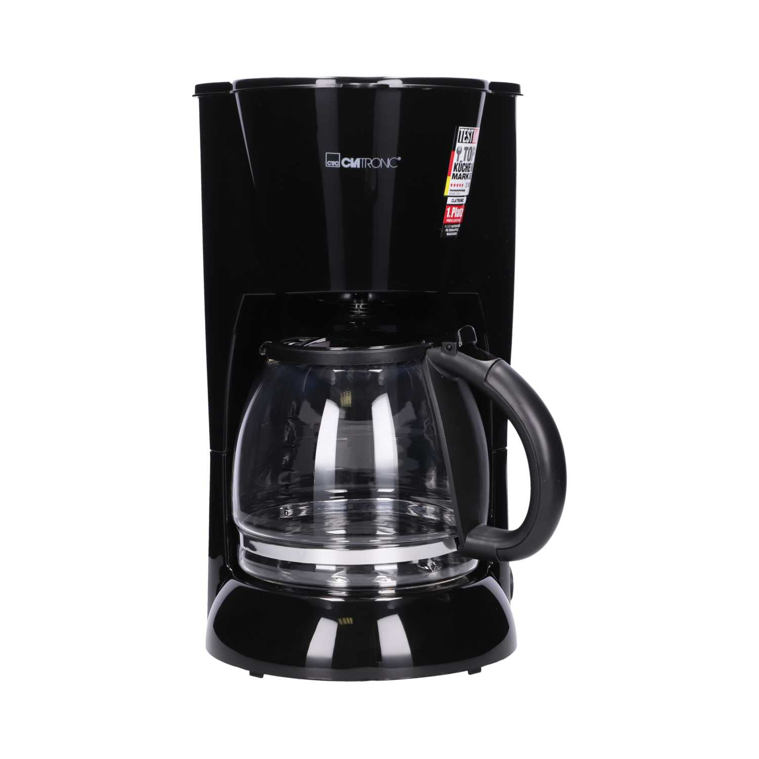 Clatronic Kaffeeautomat KA 3473 für 12–14 Tassen schwarz 900 W