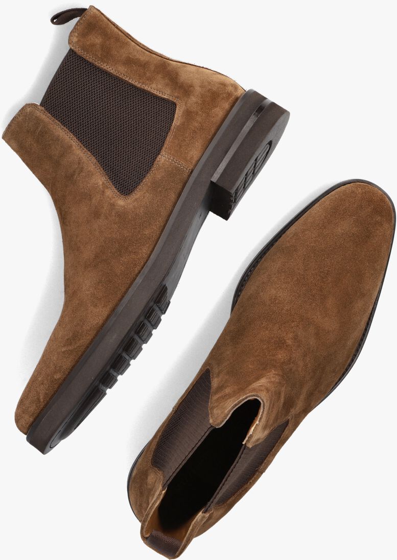 MAZZELTOV cognac mazzeltov chelsea boots 12003