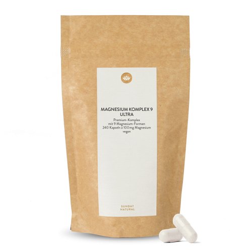 Sunday Natural Products  Magnesium Komplex 9 ULTRA100mg