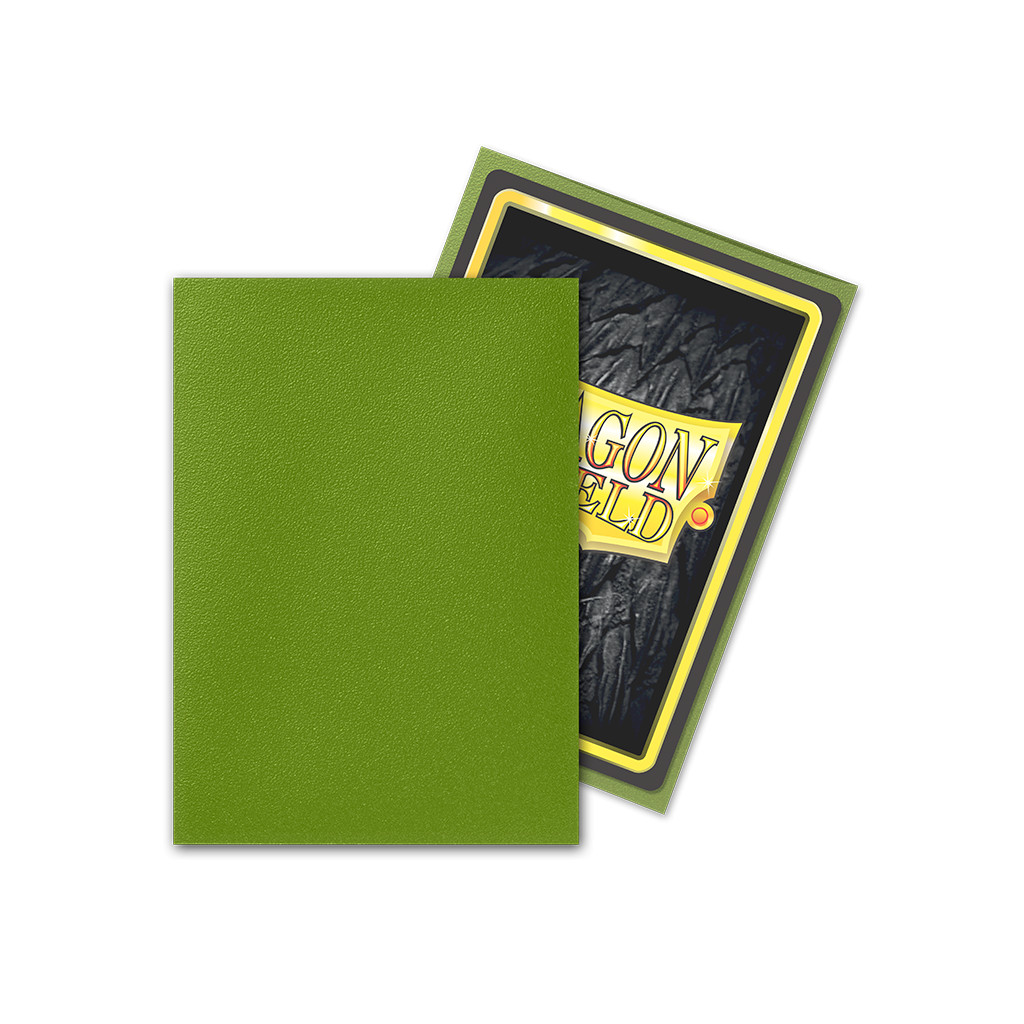 100 Dragon Shield Matte Olive