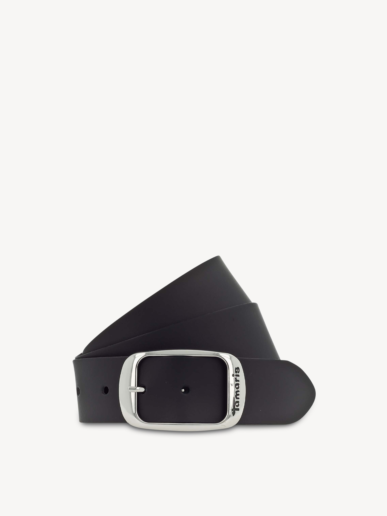 Leren Riem - zwart