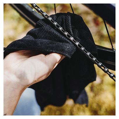 Lingette Nettoyante Dynamic Microfibre Noir