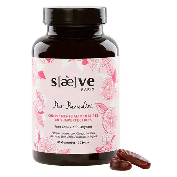 S[aè]ve Pur Paradisi Gummies Anti-Imperfeições 60 gomas