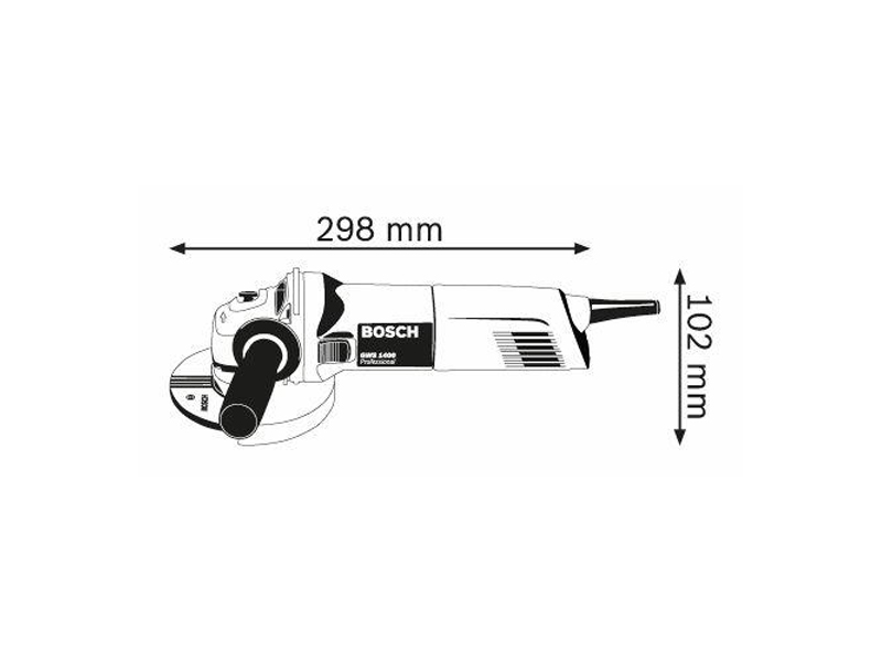 Bosch GWS 1400 (C) Winkelschleifer (0 601 824 830)