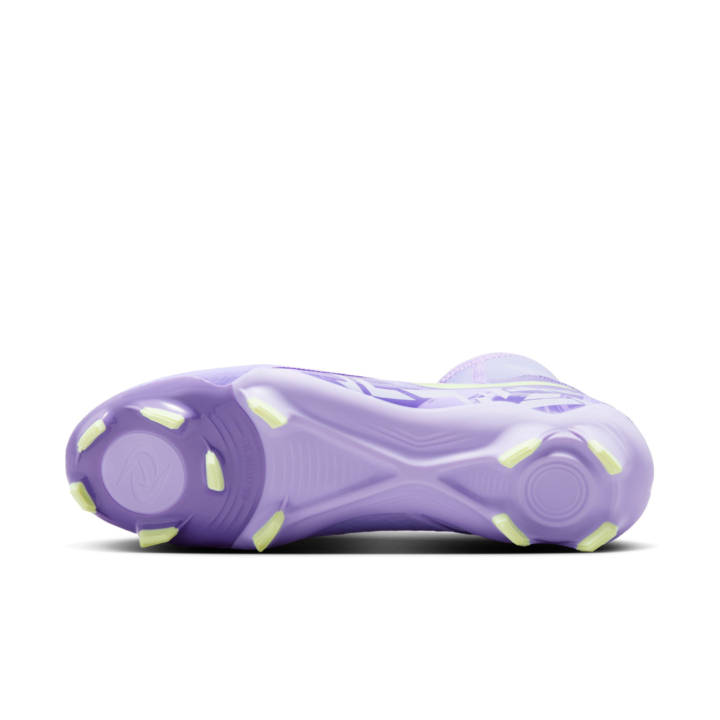 Nike Phantom Luna II Academy Gras / Kunstgras Voetbalschoenen (MG) Lichtpaars Lichtgeel