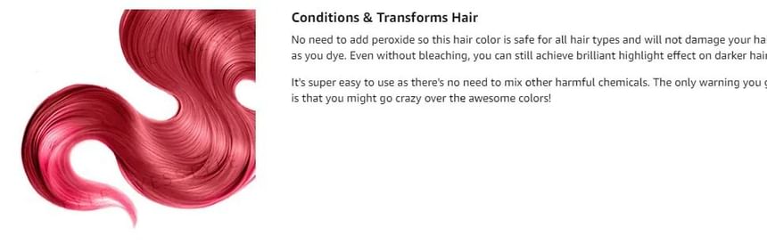 Punky Colour - Semi-permanente conditionerende haarkleur Vermiljoenrood