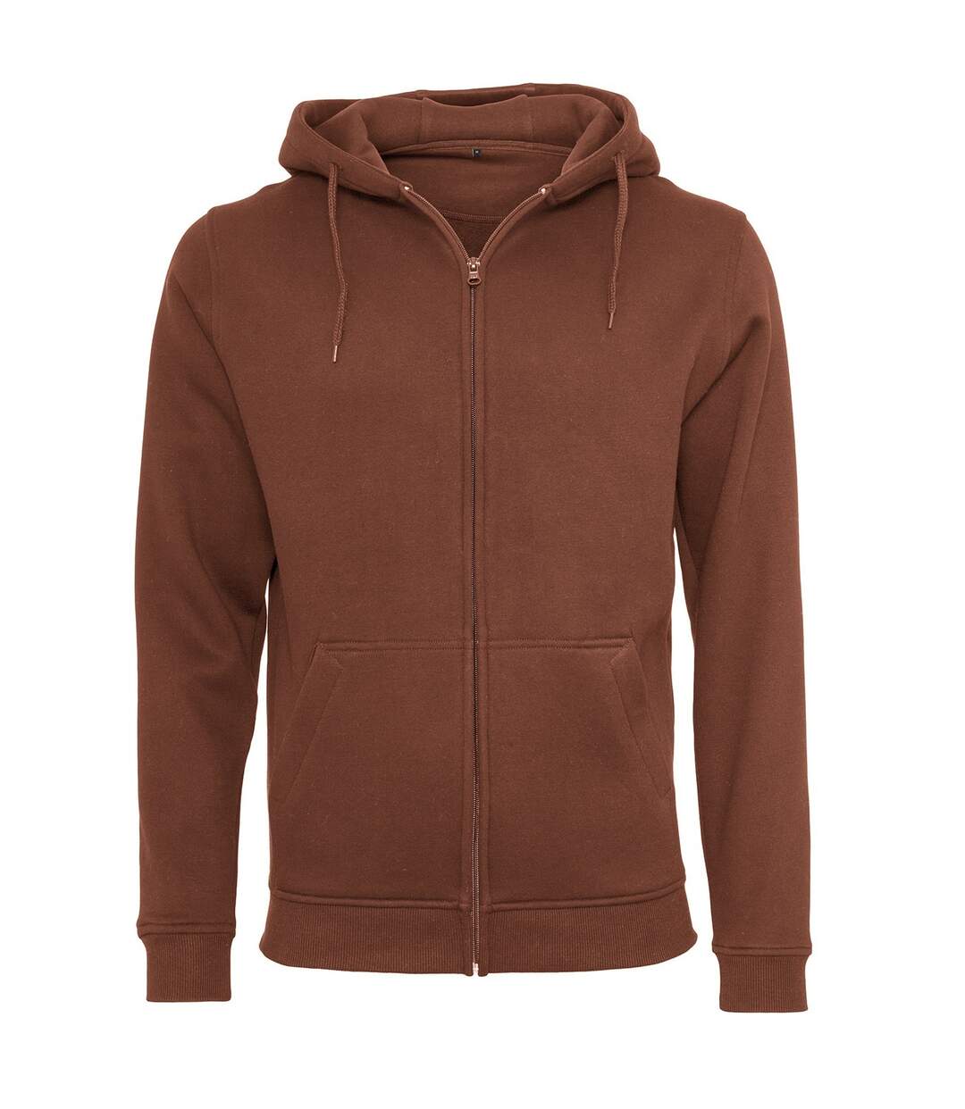 Build Your Brand - Sweat à capuche zippé - Hommes (Gris foncé) - UTRW5680