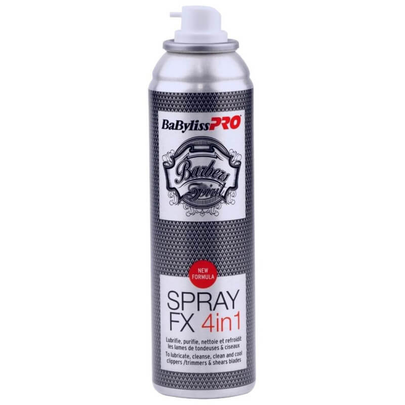 Spray barber lubrifiant FX 4-en-1 Babyliss Pro 150ML