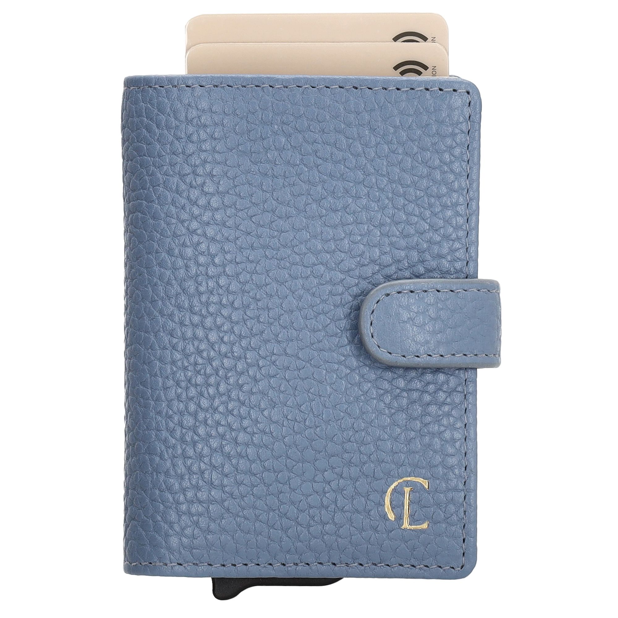 Charm London Union Square Creditcard Etui Babyblauw