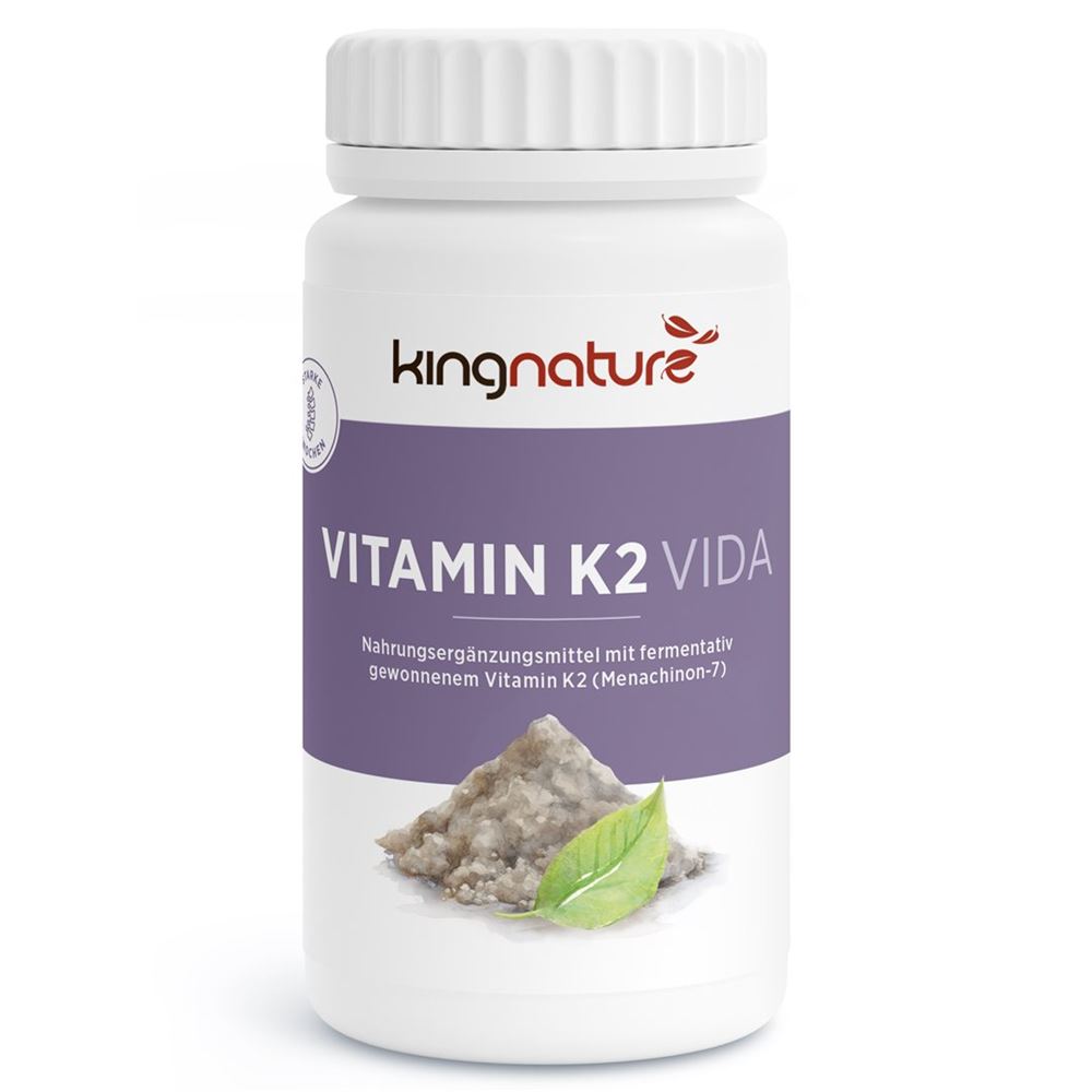 KINGNATURE Vitamin K2 Vida 225 mcg<br>120 Stück, Dose, Kapsel