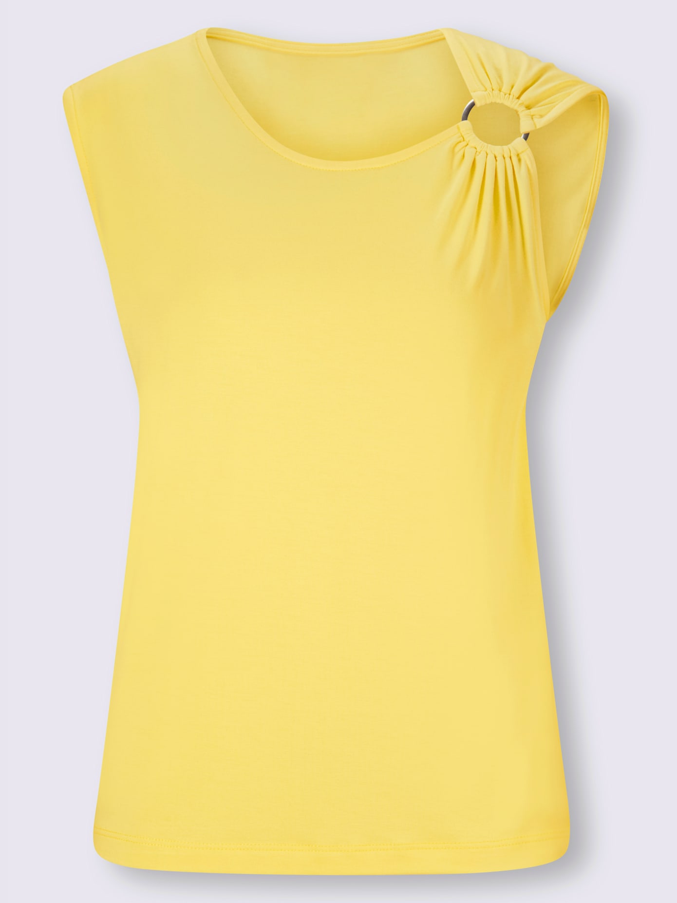 T-shirt élément décoratif couleur or