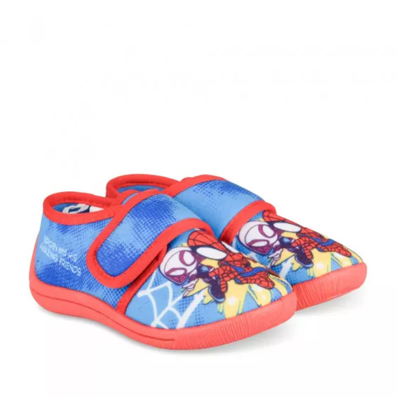 Chaussons BLEU SPIDERMAN