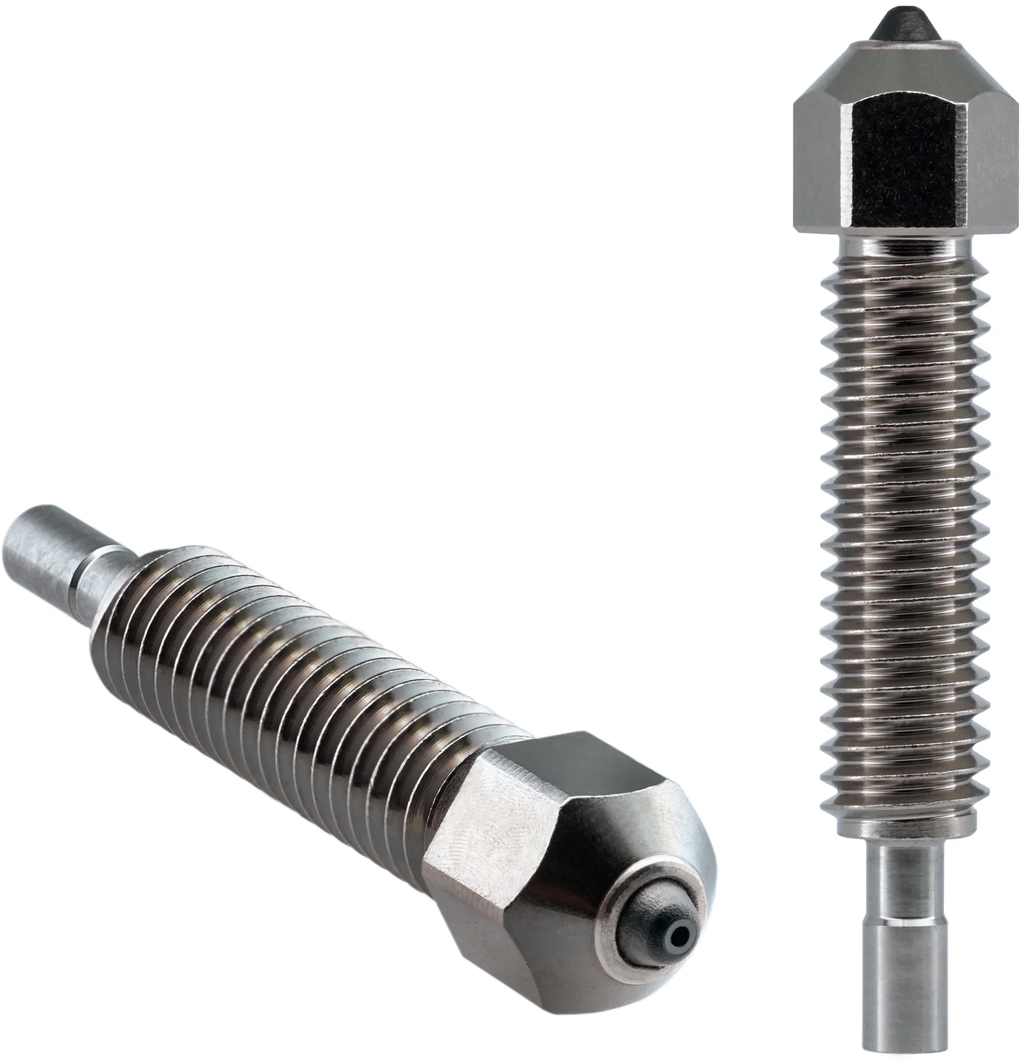 Micro-Swiss  FlowTech™ DiamondBack Düse, 1,0 mm    Verschleißfeste Düse mit polykristalliner Diamantspitze