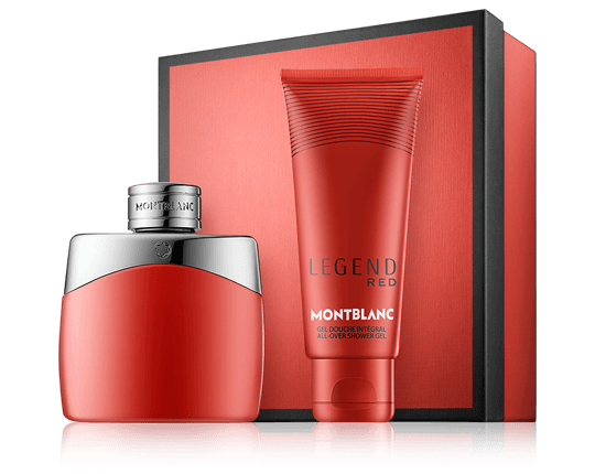 Montblanc Legend Red Set mit Shower Gel 50ml-100ml