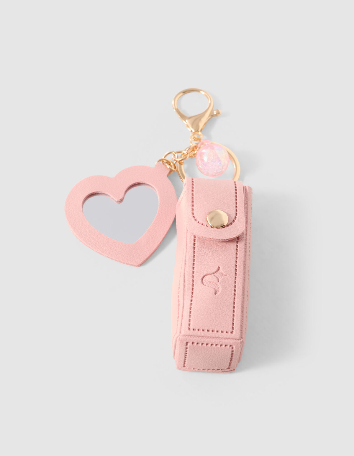 Heart Sleutelhanger Lichtroze