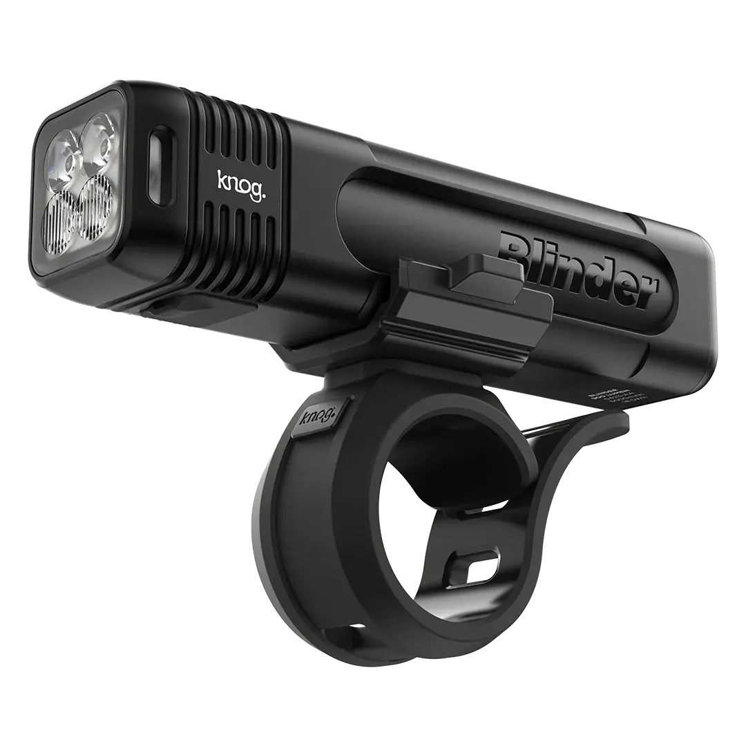 Knog Blinder Pro 600 + BlinderSquare Rear Twinpack Verlichtingsset Zwart