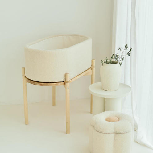 Berceau 2 en 1 Teddy Ecru - CHILDHOME
