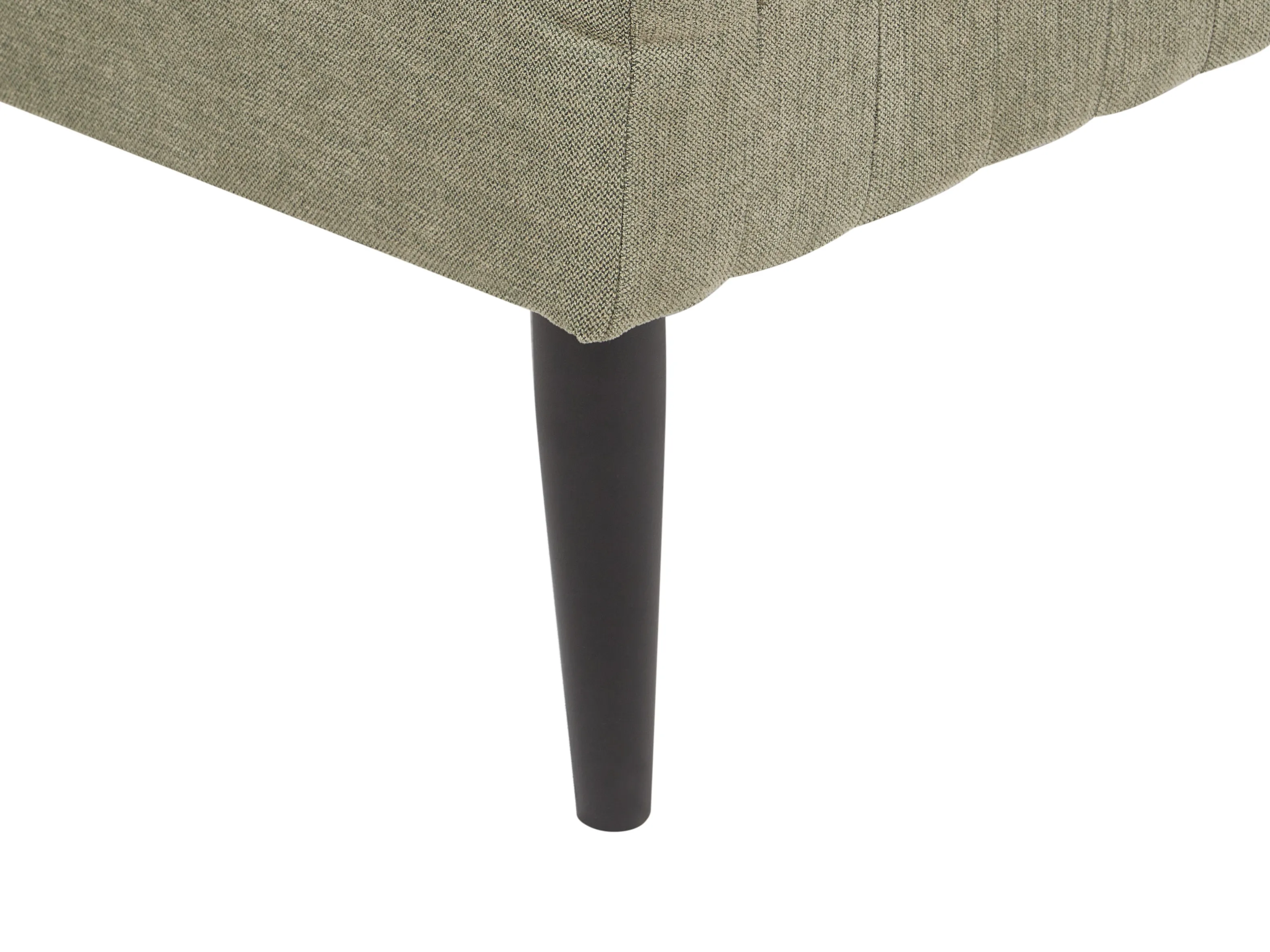 Chaise longue MAURIAC Stof Groen