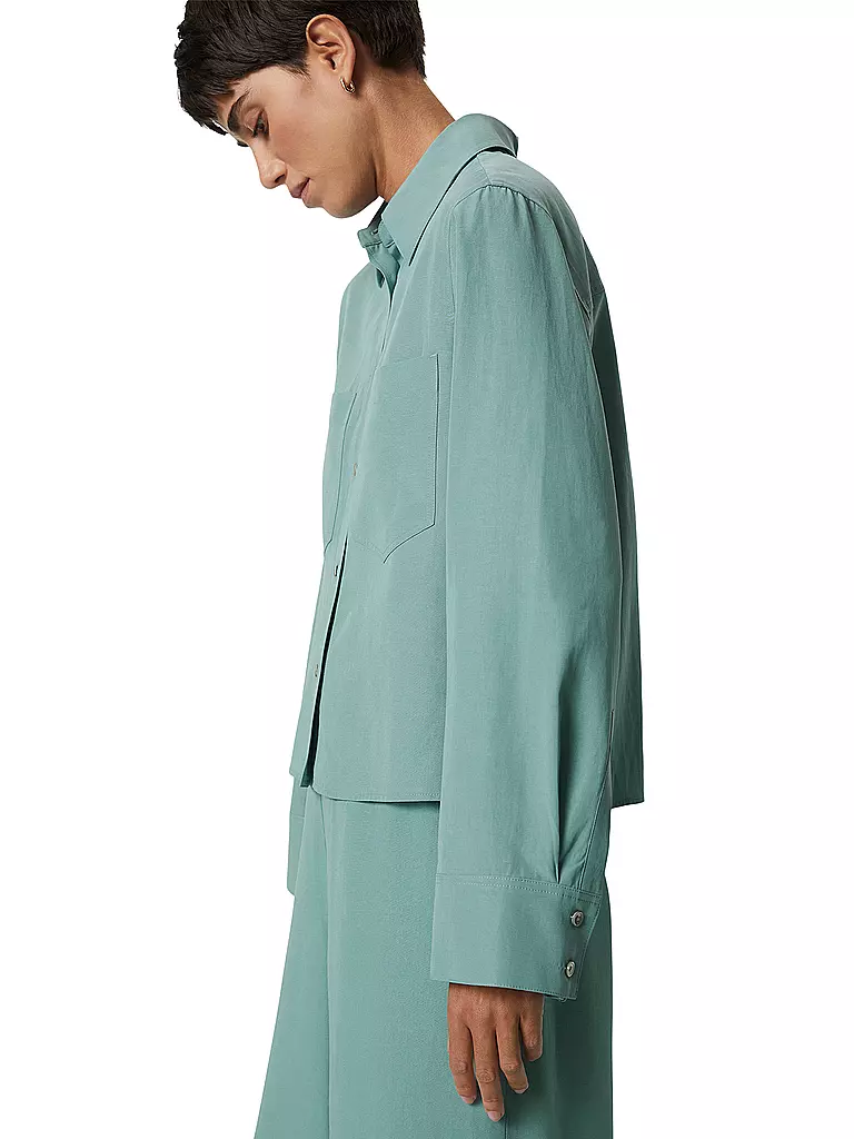 MARC O'POLO Overshirt  hellblau